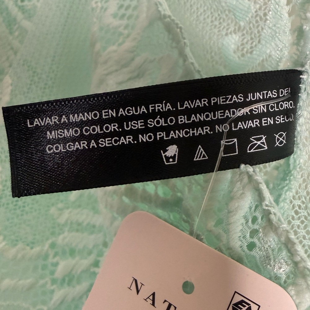 NWT, Natori Feathers Mint Lace Women’s Panty, 3X Lace - Picture 9 of 14